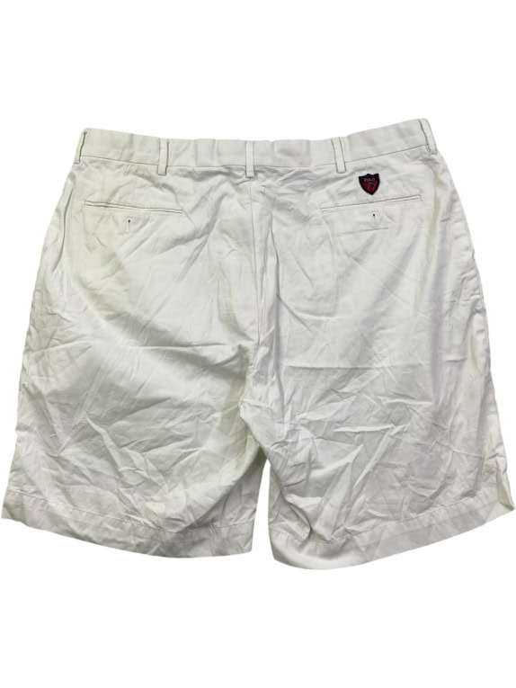 POLO RALPH LAUREN ΣΟΡΤΣ CHINO RETRO ΜΕ ΚΕΝΤΗΜΕΝΟ ΛΟΓΟΤΥΠΟ ΑΣΠΡΟ UNISEX XXL