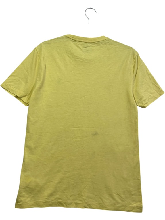 POLO RALPH LAUREN T-shirt Custom Slim Fit Logo Giallo UNISEX M