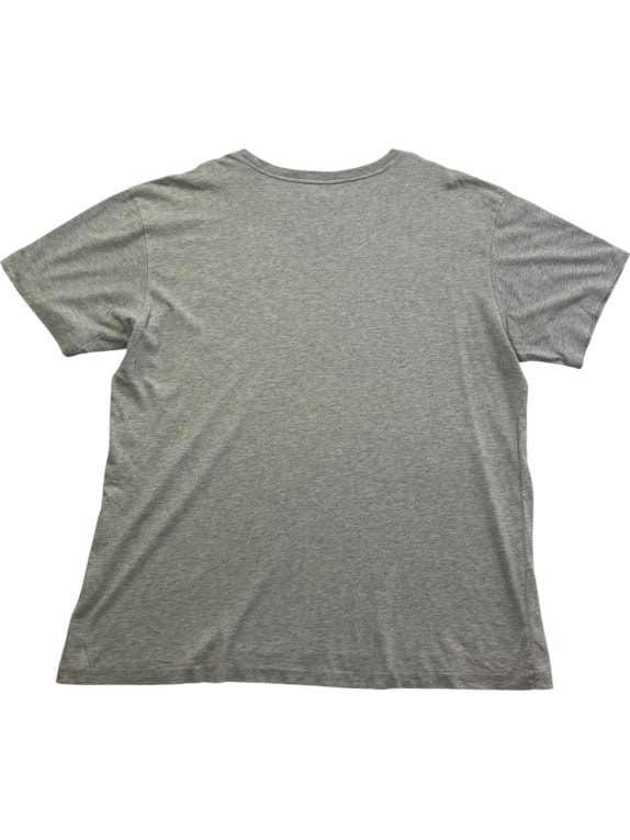 Polo Ralph Lauren T-Shirt Γκρι V-Neck Logo Βαμβακερό Size XL