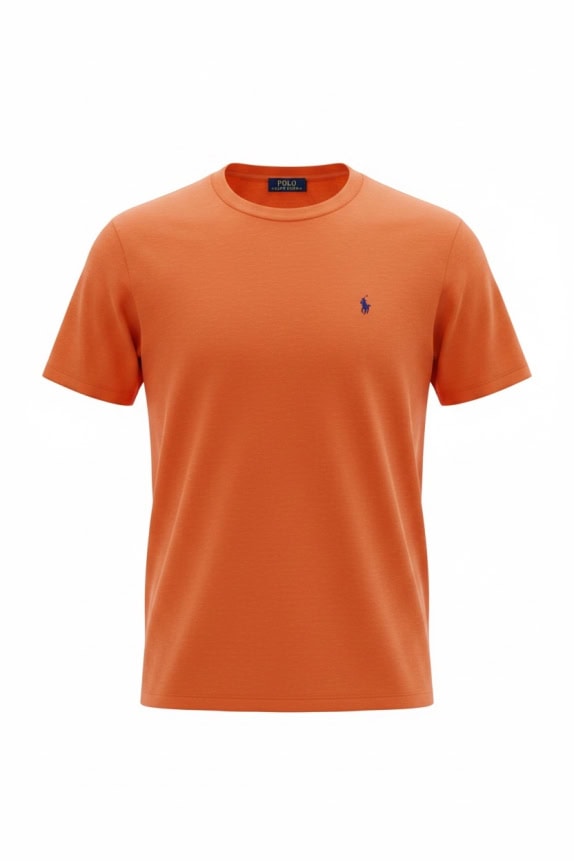 POLO RALPH LAUREN T-SHIRT LOGO ΠΟΡΤΟΚΑΛΙ UNISEX L