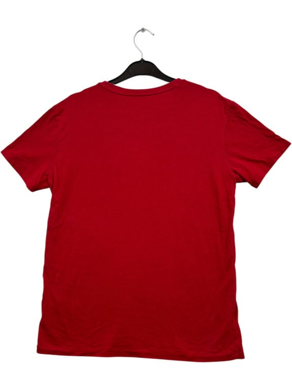 POLO RALPH LAUREN T SHIRT MINIMAL ΚΟΚΚΙΝΟ ΑΝΤΡΙΚΟ PRE OWNED S