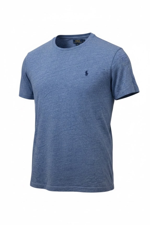 POLO RALPH LAUREN T SHIRT MINIMAL BLU UOMO PRE OWNED S