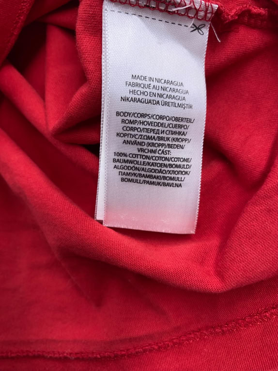 Polo Ralph Lauren T-Shirt V-Neck Logo Κόκκινο UNISEX M