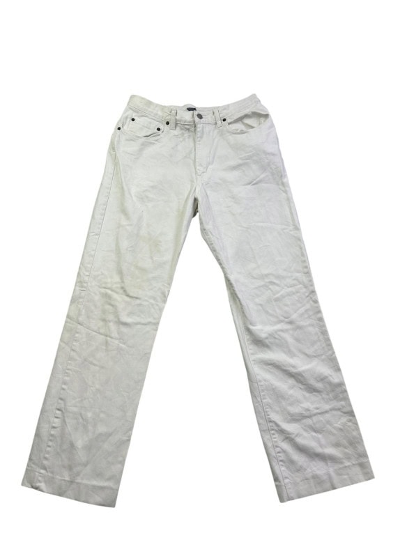 POLO RALPH LAUREN JEANS CLASSICO OFF WHITE UOMO PRE OWNED M