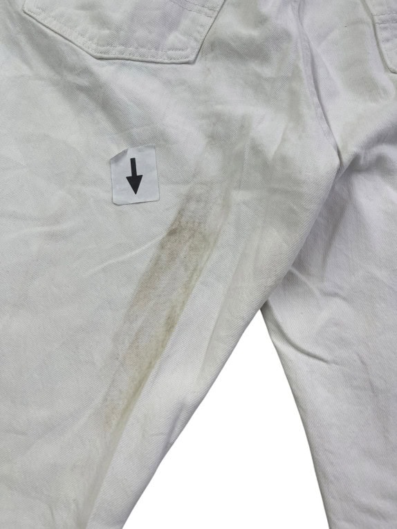POLO RALPH LAUREN JEANS CLASSICO OFF WHITE UOMO PRE OWNED M