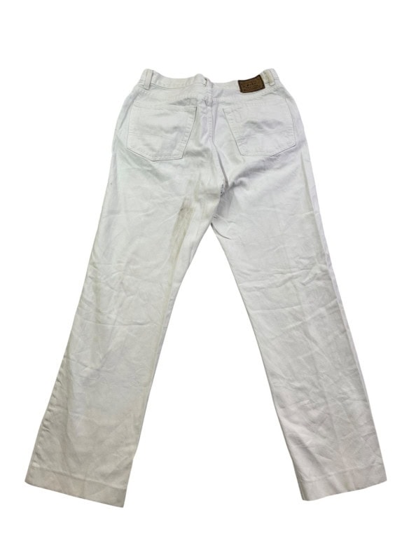 POLO RALPH LAUREN JEANS CLASSICO OFF WHITE UOMO PRE OWNED M