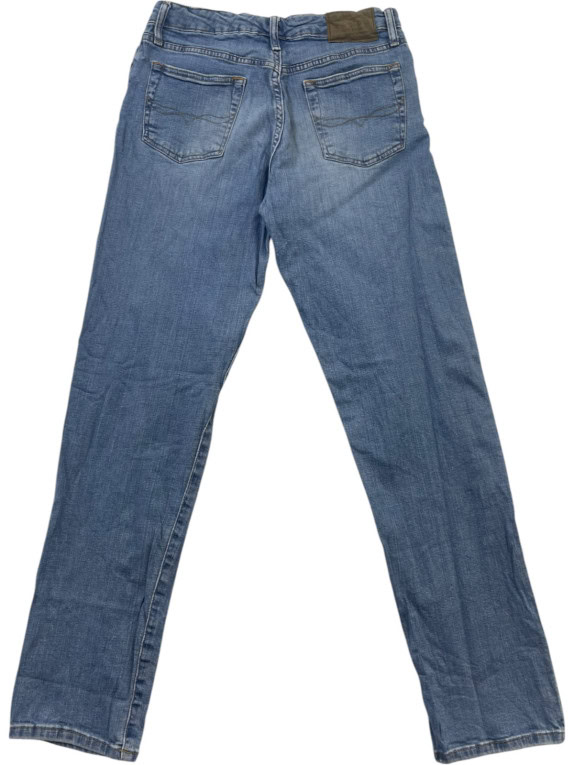 POLO RALPH LAUREN ΤΖΙΝ ΠΑΝΤΕΛΟΝΙ WASHED ΜΠΛΕ ΓΥΝΑΙΚΕΙΟ PRE OWNED XS