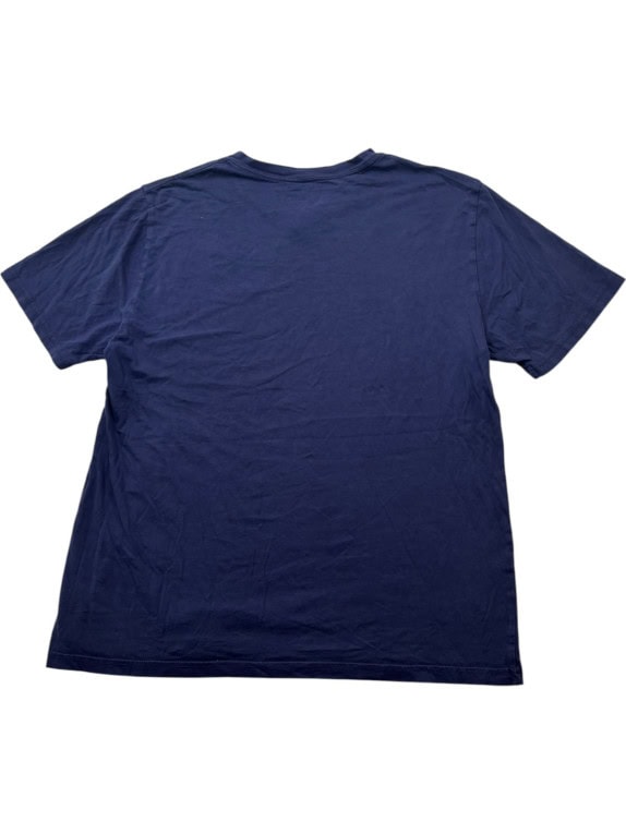 POLO RALPH LAUREN T SHIRT SCOLLO V CLASSIC NAVY UOMO PRE OWNED L