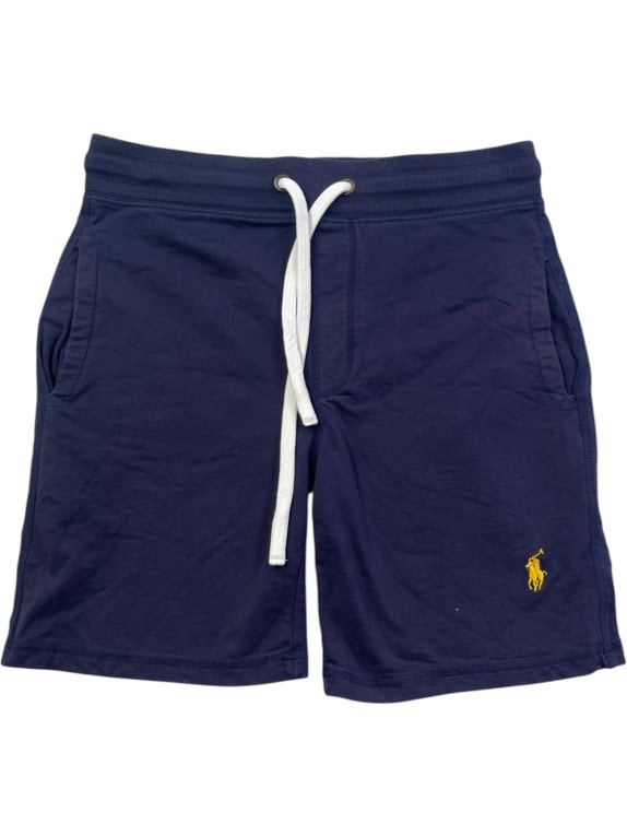 POLO RALPH LAUREN BERMUDA RIBBED BLU UOMO PRE OWNED S