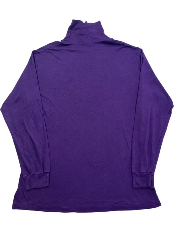 POLO RALPH LAUREN TURTLENECK MINIMAL PURPLE MENS PRE OWNED XL