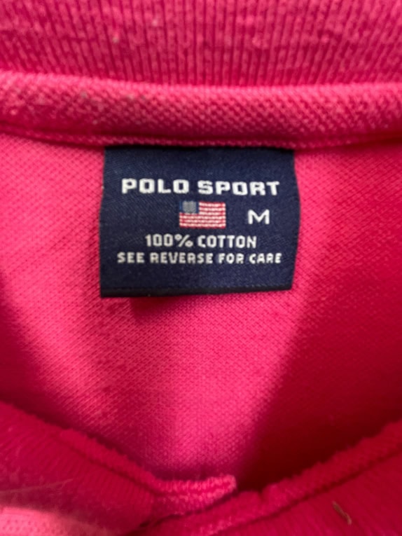 POLO SPORT RALPH LAUREN ΜΠΛΟΥΖΑ POLO 90s SMALL LOGO ΦΟΥΞΙΑ UNISEX M