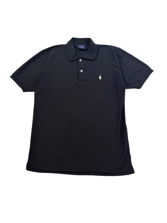 POLO SPORT RALPH LAUREN ΜΠΛΟΥΖΑ POLO MINIMAL ΜΑΥΡΟ ΑΝΤΡΙΚΟ PRE OWNED L