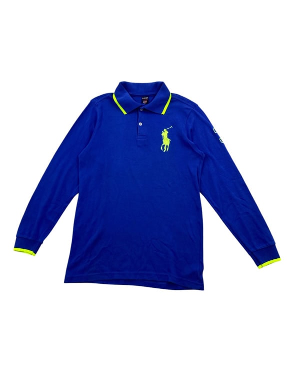 POLO SPORT RALPH LAUREN ΜΠΛΟΥΖΑ POLO VINTAGE BIG PONY ΜΠΛΕ ΑΝΔΡΙΚΟ M
