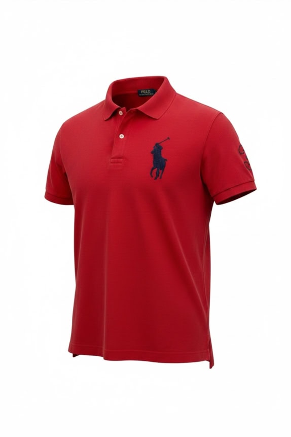POLO SPORT RALPH LAUREN POLO CLASSIC ROSSO UOMO PRE OWNED L