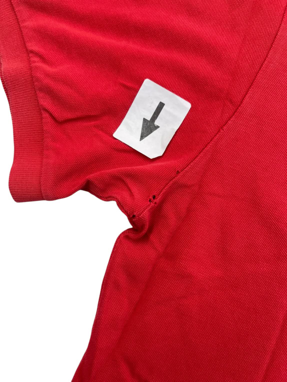 POLO SPORT RALPH LAUREN POLO SHIRT CLASSIC ΚΟΚΚΙΝΟ ΑΝΤΡΙΚΟ PRE OWNED L