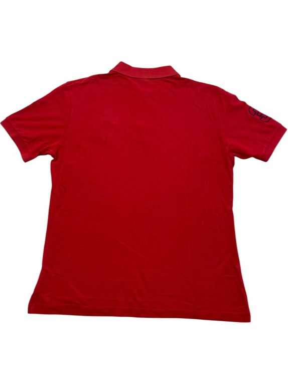 POLO SPORT RALPH LAUREN POLO SHIRT CLASSIC ΚΟΚΚΙΝΟ ΑΝΤΡΙΚΟ PRE OWNED L