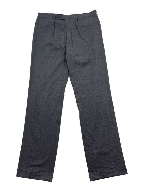 Prada Παντελόνι Tailored Elegant Minimal Γκρι Ανδρικό L