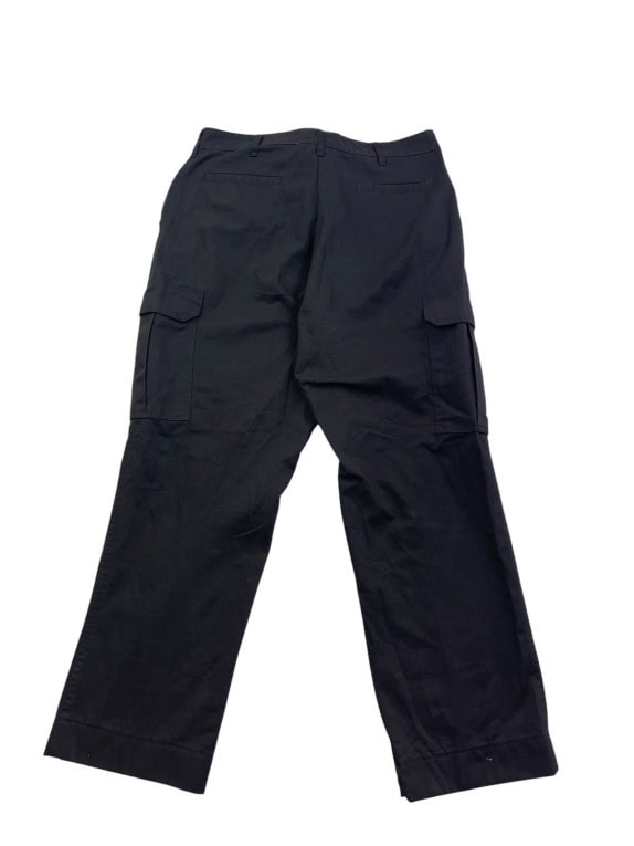 PREMIUM UNIFORMS CARGO PANTS WORKWEAR BLACK UNISEX PRE OWNED L
