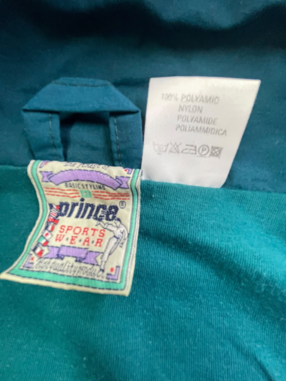 Prince Vintage Tracksuit Set With Logo Teal Unisex L