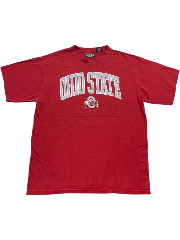 Pro Player Ohio State T-Shirt Big Logo Κόκκινο Unisex