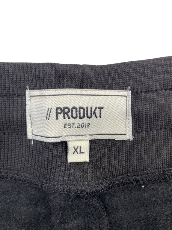 PRODUKT Pantaloni tuta da uomo neri XL