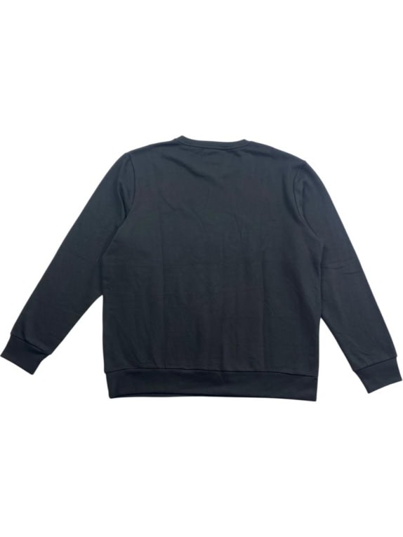 PRODUKT felpa basic girocollo nera da uomo XXL