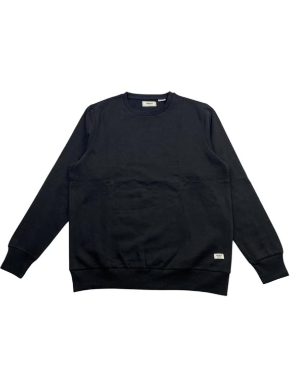 PRODUKT Φούτερ Minimal Basic Μαύρο Ανδρικό XL