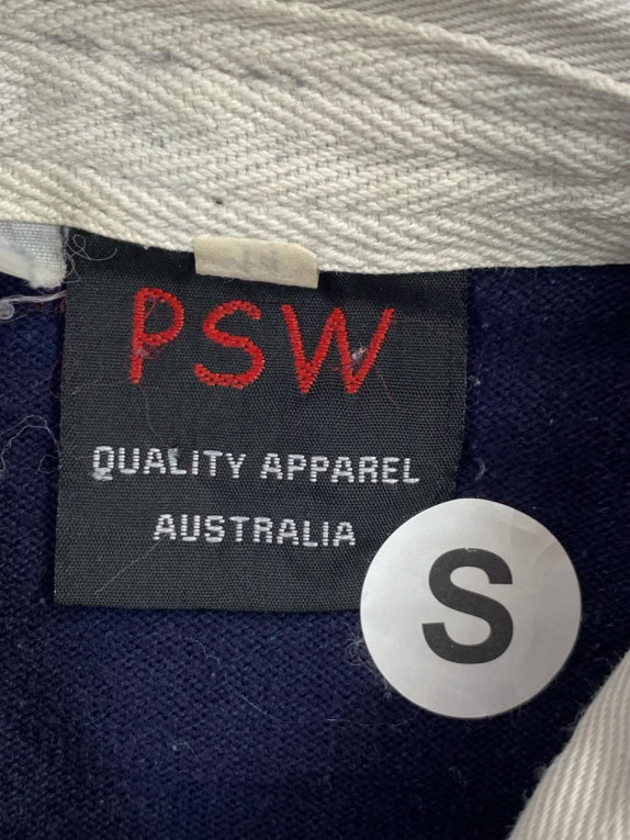PSW MAGLIA RUGBY COLLEGE BLU NAVY UNISEX PRE OWNED S