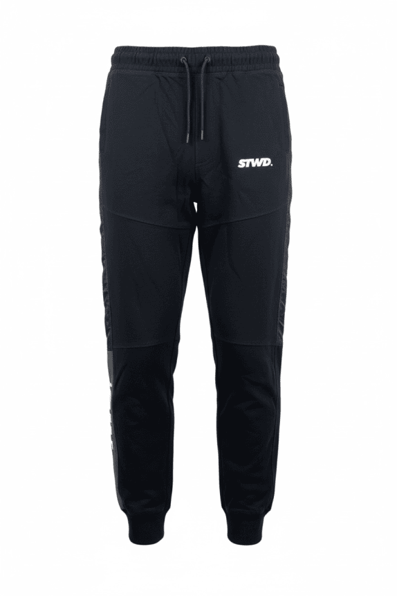 Pull&Bear Φόρμα Παντελόνι Casual Logo Μαύρο Ανδρικό XL