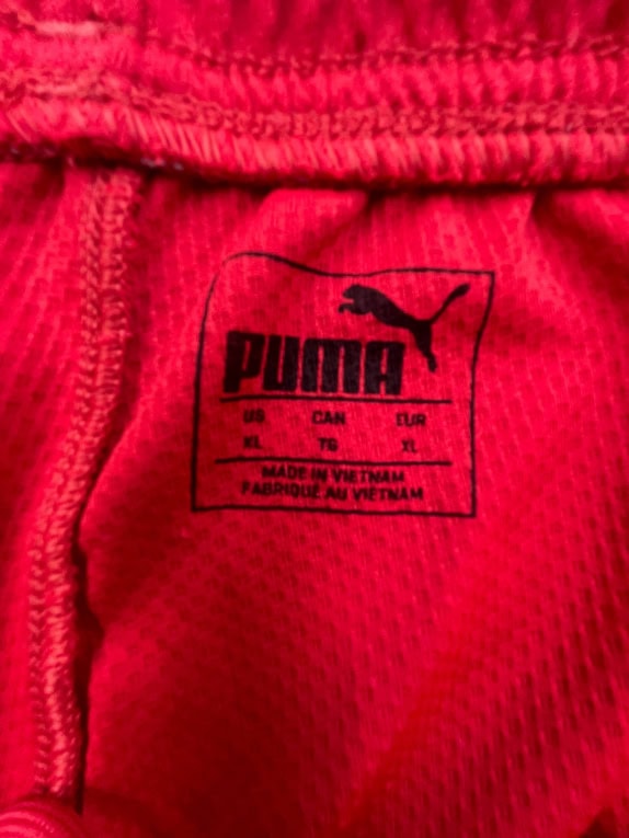 Puma Ανδρικό Αθλητικό Σορτσάκι FC Ingolstadt Κόκκινο Μέγεθος XL