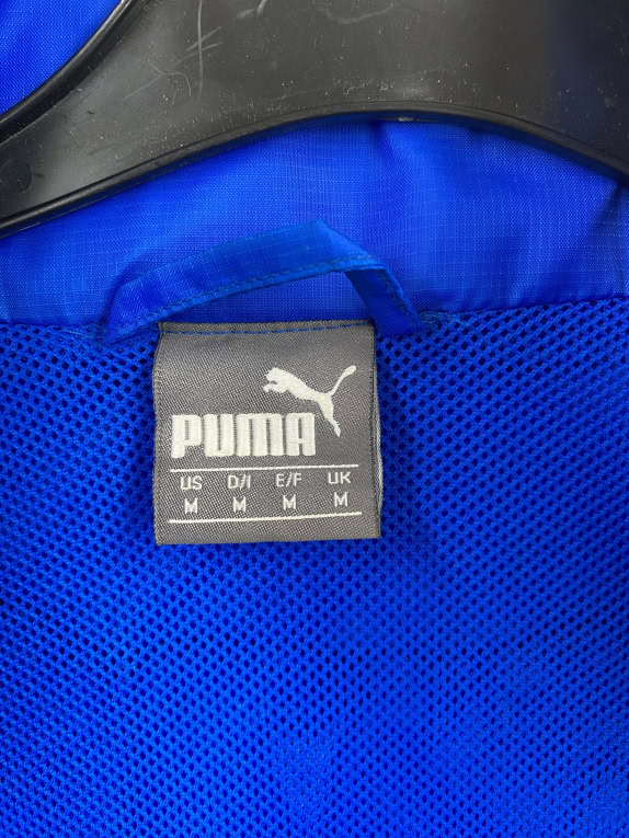 PUMA WINDBREAKER VINTAGE LOGO (SÜWAG) BLUE MEN'S M