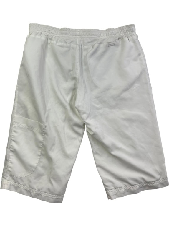 PUMA Bermuda sportivi Big Logo bianchi unisex L