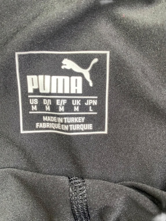 Puma Leggings Sportivi Neri Basic Running Donna M