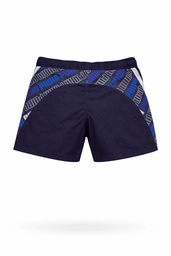 PUMA BERMUDA SHORTS STREETWEAR NAVY UOMO PRE OWNED L