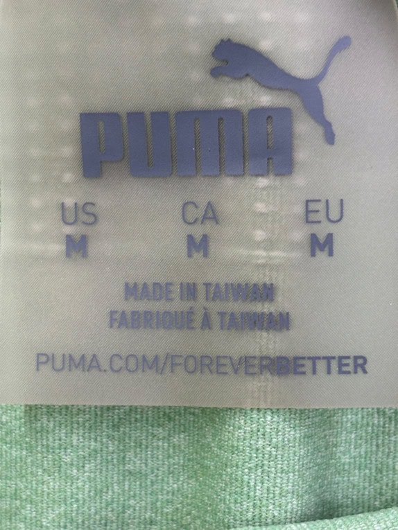 PUMA BIKER SHORTS STREETWEAR ΠΡΑΣΙΝΟ ΓΥΝΑΙΚΕΙΟ PRE OWNED M