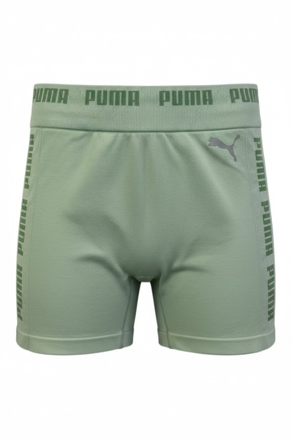 PUMA BIKER SHORTS STREETWEAR ΠΡΑΣΙΝΟ ΓΥΝΑΙΚΕΙΟ PRE OWNED M