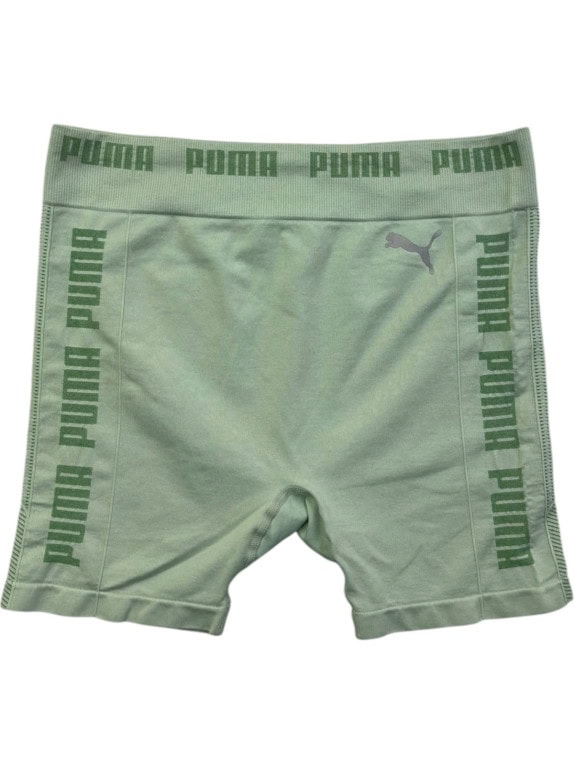 PUMA BIKER SHORTS STREETWEAR ΠΡΑΣΙΝΟ ΓΥΝΑΙΚΕΙΟ PRE OWNED M