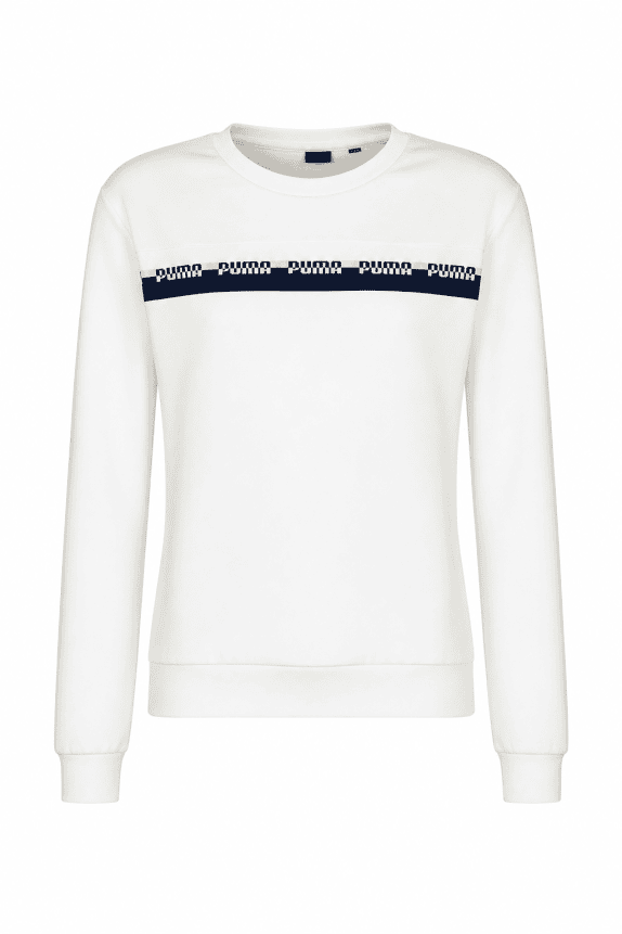 PUMA CREWNECK SPORTSWEAR WHITE ΑΝΤΡΙΚΟ PRE OWNED XL