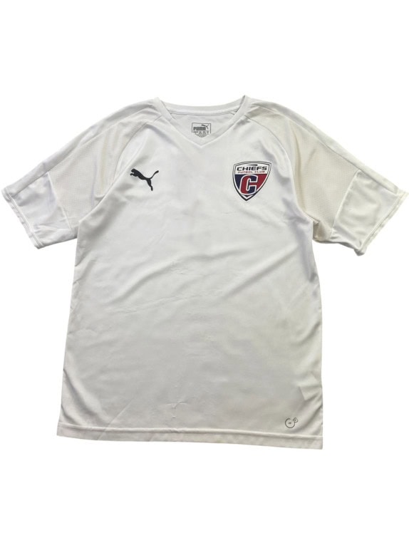 PUMA FOOTBALL JERSEY GRAPHIC WHITE ΑΝΤΡΙΚΟ PRE OWNED S
