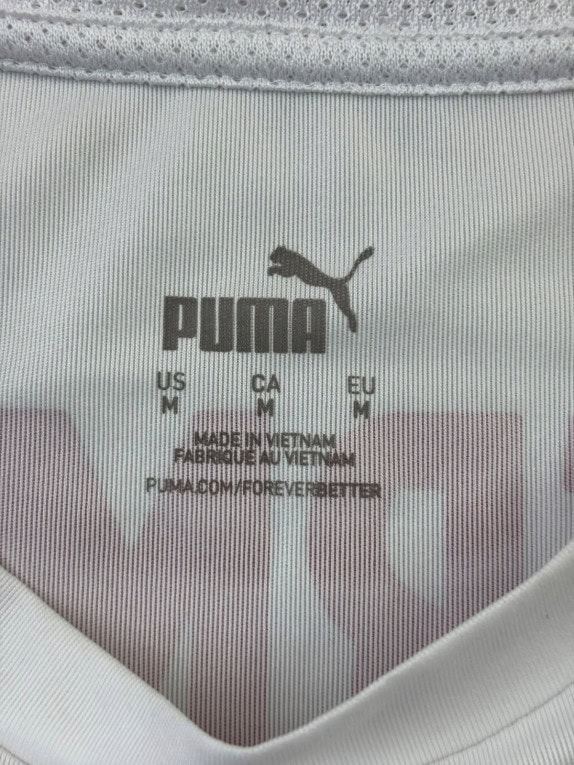 PUMA FOOTBALL JERSEY SPORTSWEAR OFF WHITE ΑΝΤΡΙΚΟ PRE OWNED M