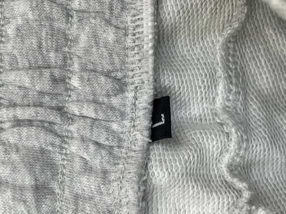 PUMA PANTALONI TUTA MINIMAL GRIGIO CHIARO UOMO PRE OWNED L