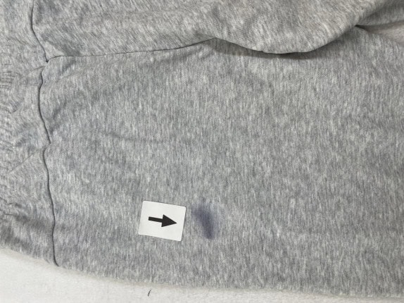PUMA PANTALONI TUTA MINIMAL GRIGIO CHIARO UOMO PRE OWNED L