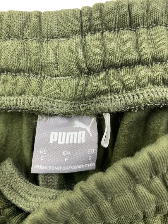PUMA Φόρμα Παντελόνι Athletic Logo Χακί Ανδρικό S (Small)