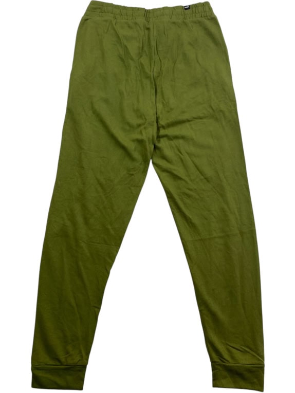 Puma Pantaloni della tuta casual con logo kaki unisex M