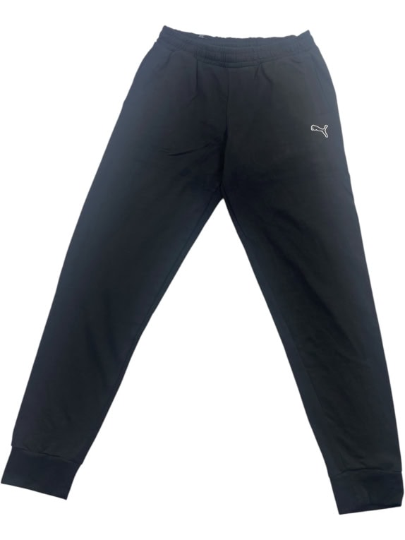 PUMA Φόρμα Παντελόνι Casual Με Λογότυπο Μαύρο Ανδρικό S