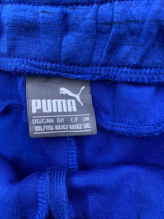 PUMA Pantaloni tuta Track Pants Casual con logo blu da uomo L