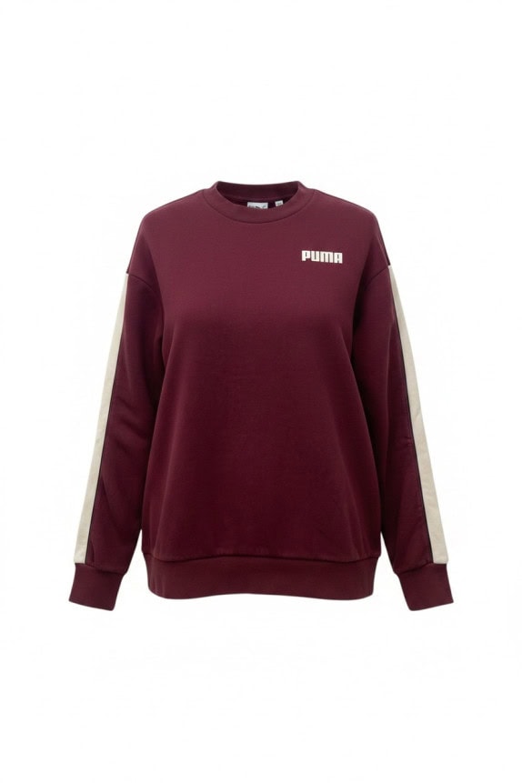 PUMA FELPA OVERSIZED BORDEAUX DONNA PRE OWNED S