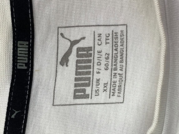 PUMA GRAFIC TEE STREETWEAR OFF WHITE ΑΝΤΡΙΚΟ PRE OWNED XXL