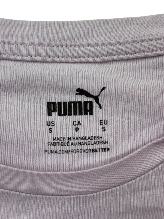 PUMA GRAPHIC TEE MINIMAL LILAC ΓΥΝΑΙΚΕΙΟ PRE OWNED S