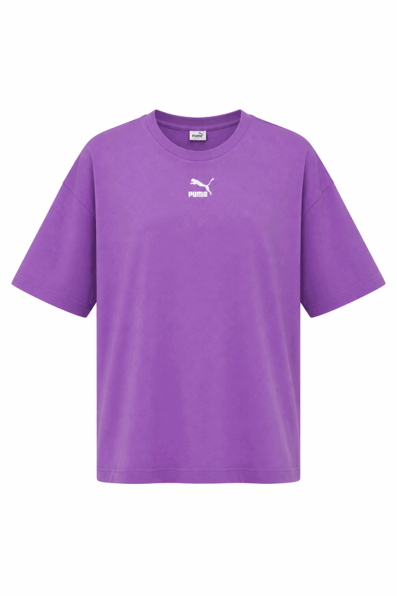 PUMA GRAPHIC TEE MINIMAL PURPLE ΓΥΝΑΙΚΕΙΟ PRE OWNED M
